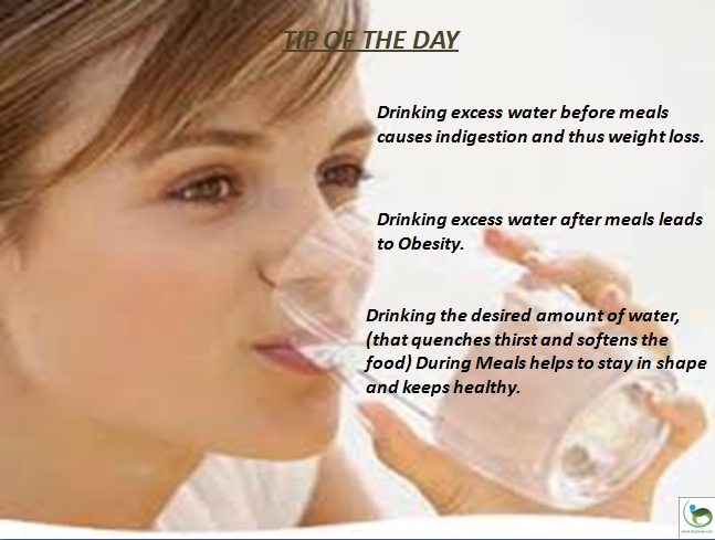 Tip Of The Day : AYURVEDA SAYS