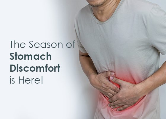 The Season of Stomach Discomfort is Here!